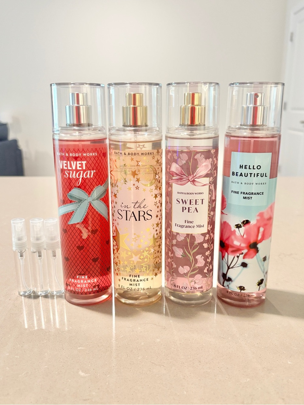 Bath & Body Works Pink Bundle + 3 FREE Mystery Samples